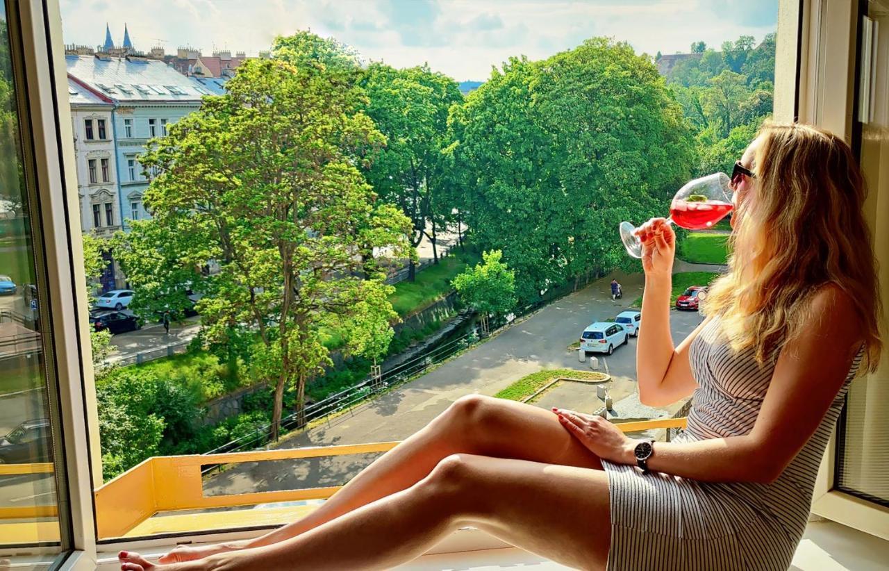 Double King Size Sunny In Castle Area Appartamento Praga
